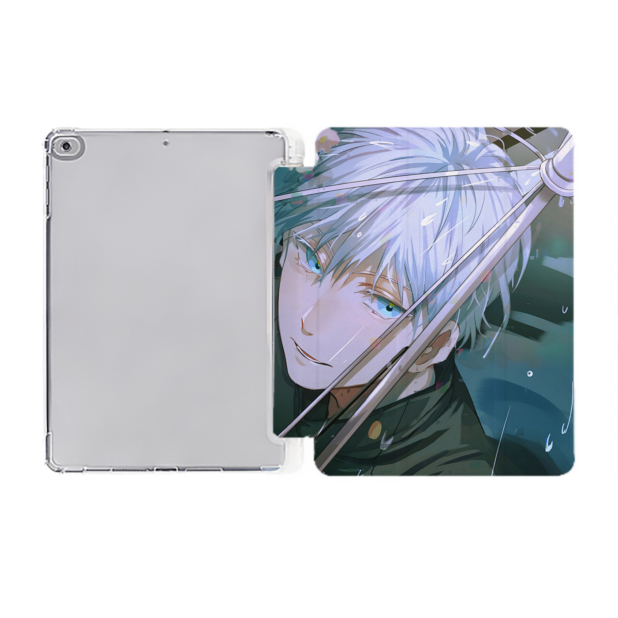 （画像用） SPY×FAMILY间谍家家酒 IPad ケース ペン収納付き 三つ折りスタンド PUレザー×シリコン 対応機種9.5/10.5/10.9インチ